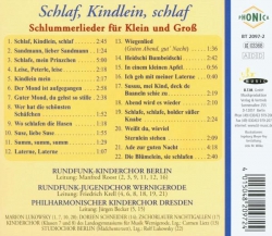 CD Schlaf, Kindlein